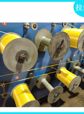 塑料圆丝设备 新料废旧PE/PP丝拉丝机  尼龙丝抽丝机  莱州冠一