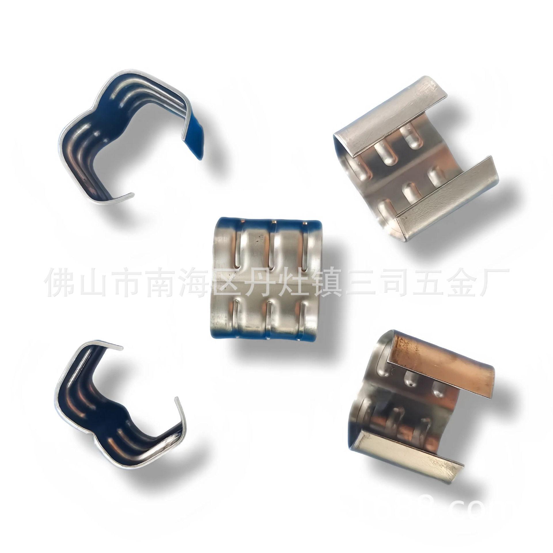 聚酯纤维钢线回型打包扣机速捷