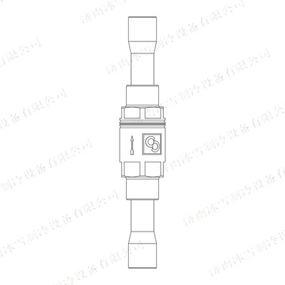 Castel卡士妥止回阀3132EW/2,直通式止回阀,ODS铜接头