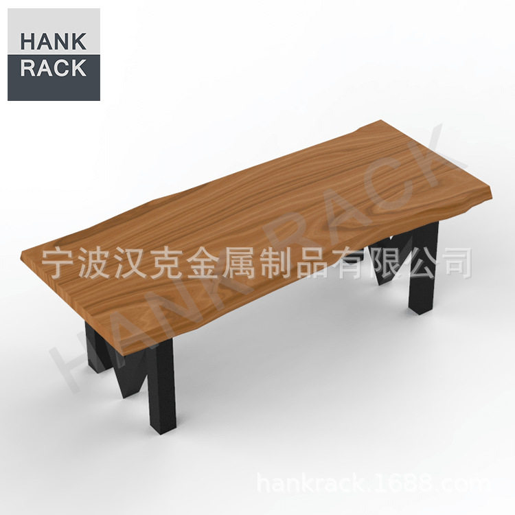 热销极简铁艺桌面支撑脚M型