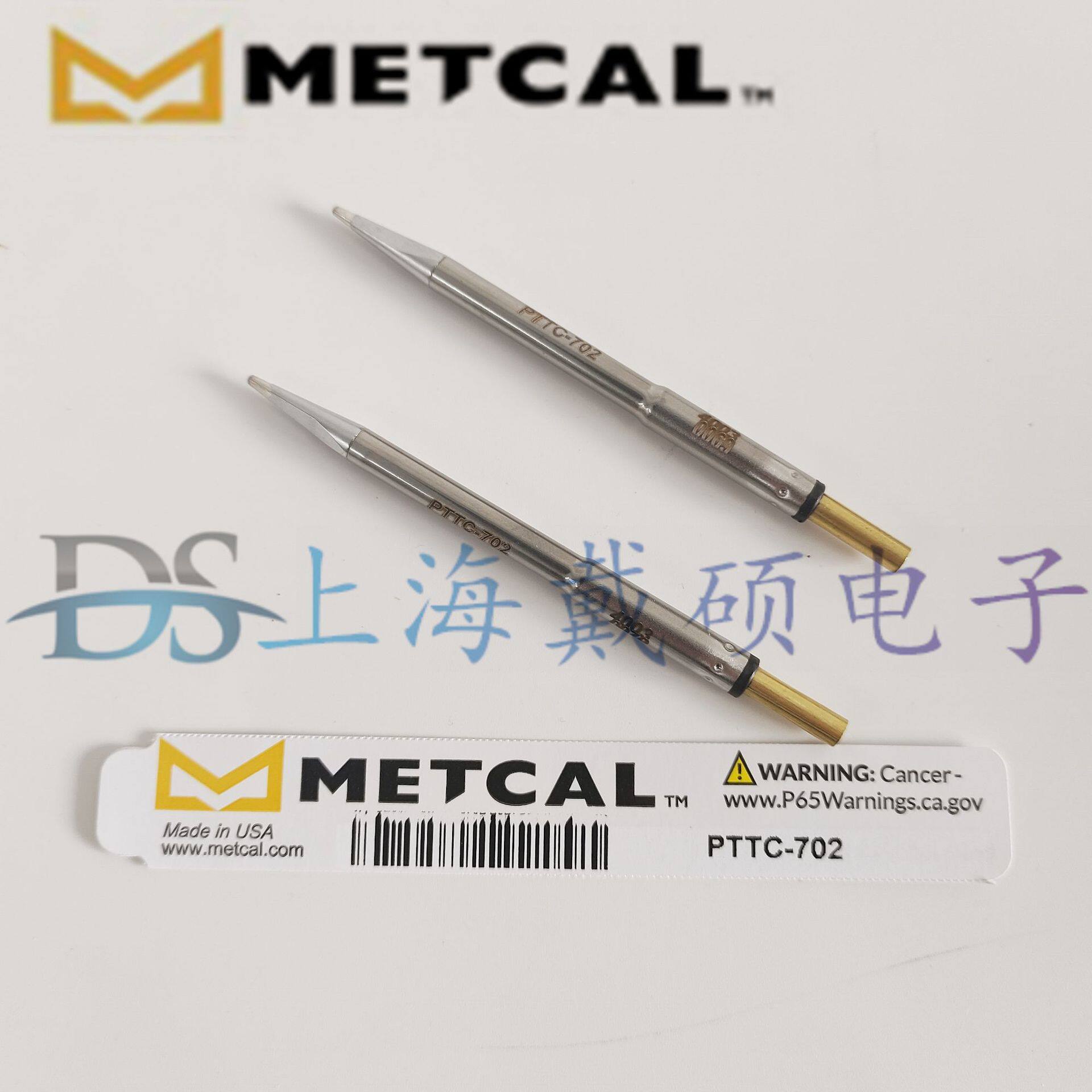 美国 METCAL OKI PTTC-702 镊型烙铁头 适用MX-PTZ 镊夹手柄