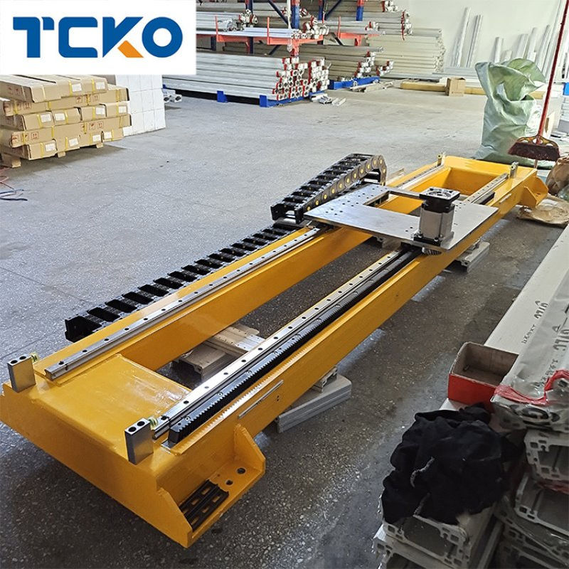 拓谷直销DG10高速重载直线导轨第七轴机器人行走轨道 机器人地轨