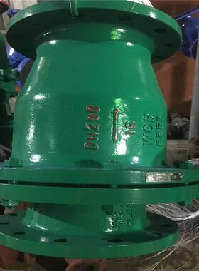 H44J-10C 旋启式内衬胶铸钢止回阀 H44J 单向逆止阀 法兰止回阀