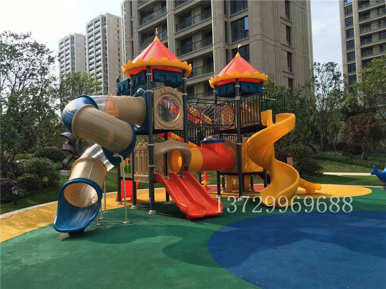 儿童游乐滑梯*幼儿园滑梯*中国江南组合滑梯*中型滑梯组合