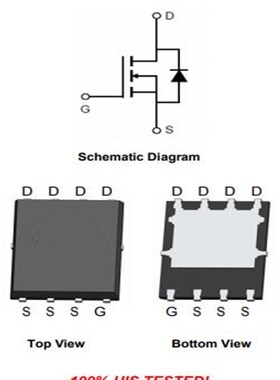 FDMS86263P 场效应管(MOSFET) P沟道 150V 22A