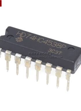全新进口原装 HD74HC4538P 74HC4538P 直插DIP-16