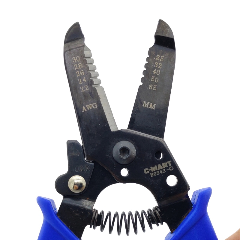 剥线钳 电工多功能电线剥皮器钳子B0342西玛工具TCMART剪线钳