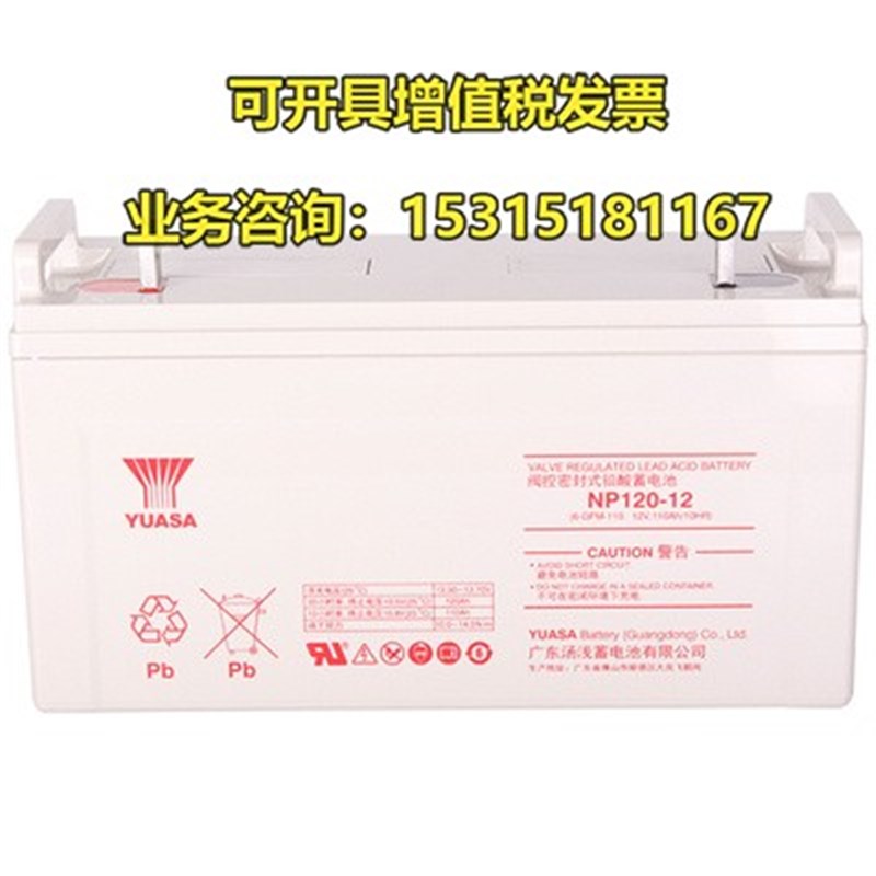 汤浅蓄电池NP100-12 12V100AH65AH阀控式铅酸免维护UPS/EPS直流屏