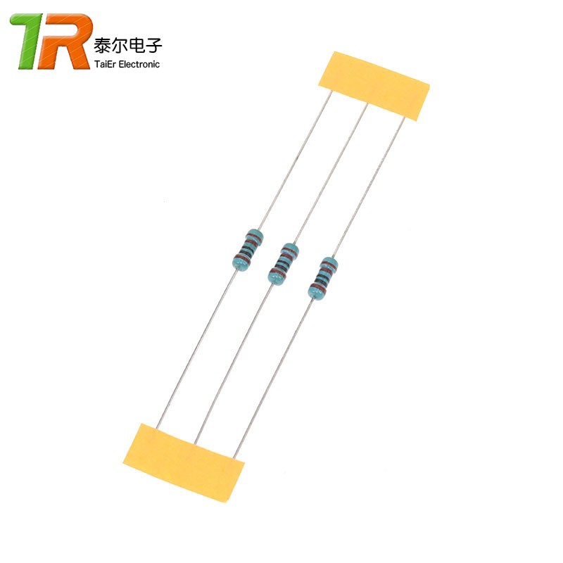 1/4W金属膜电阻1%五色环6.2 62 620 6.8M 68K 680欧75 750 82 820
