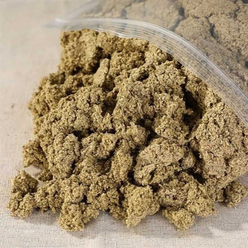 5:1艾绒 艾草 艾蒿 艾团可自制艾灸条艾柱艾炙段500g