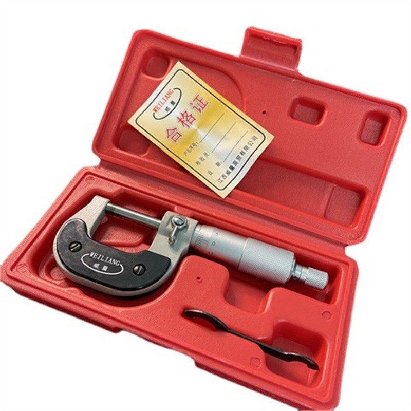 螺旋高精度级外径25千分尺工业测微器50mm--0螺纹测厚仪0.01,厨房/烹饪用具,DIY模具,淘宝优惠券,粉丝福利购,淘宝优惠卷