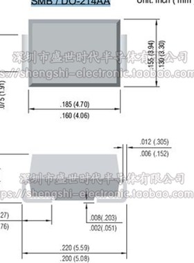 SS34 贴片IN5822/1N5822 肖特基二极管3A40V SMA/SMB/SMC(DO-214)
