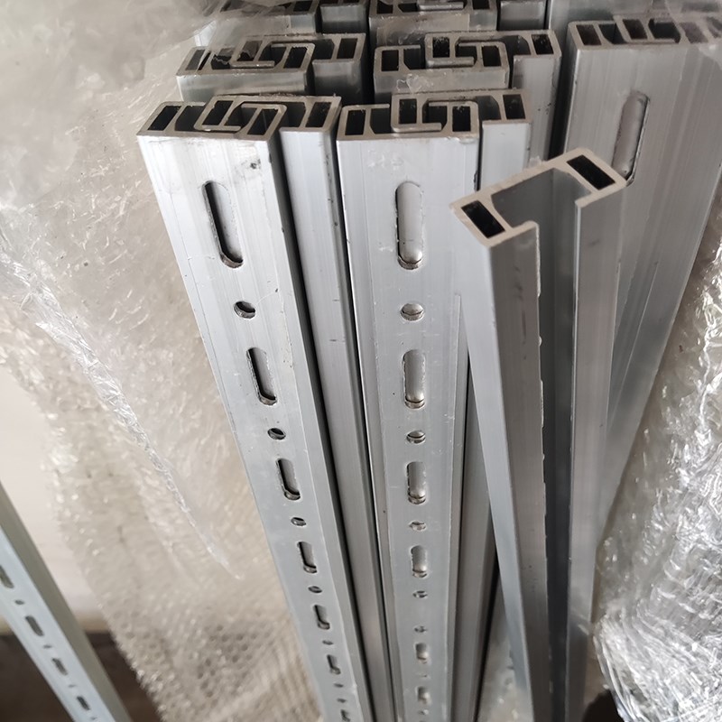 实验室铝合金气路管夹 不锈钢管固定管卡导轨轻型管夹1/4 3/8 1/2