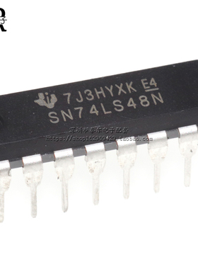 全新现货直插 74LS48 HD74LS48P SN74LS48N DIP-16 7段译码驱动