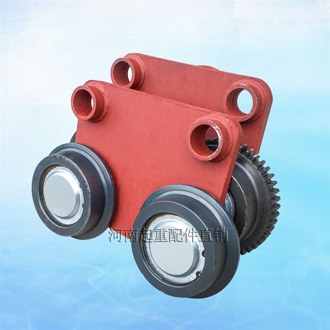 电动葫运行芦跑车 电机主动跨5t10t从动跨 行车电动葫芦运行小车