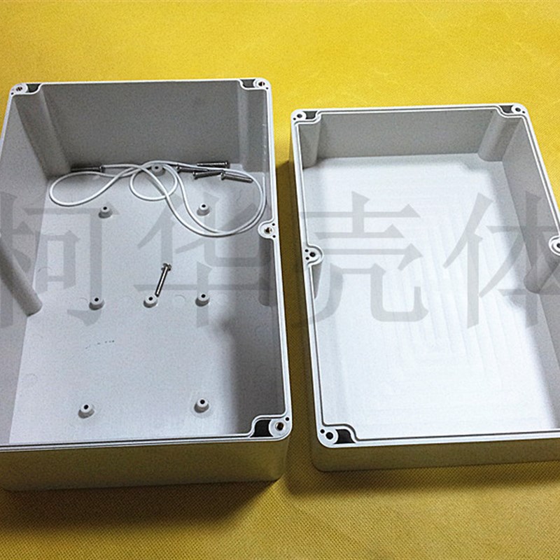 塑料电源电器盒 PLC安防防水盒 电子仪表机箱 接线盒265*185*150