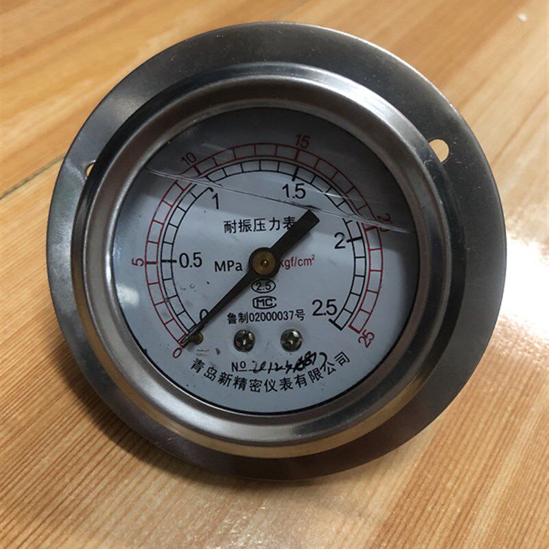 YTN60ZT轴向耐震压力表水压气压全规格青岛新精密