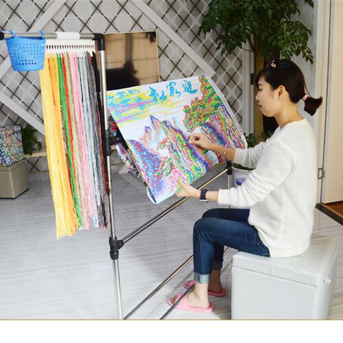 小号55cm不锈钢绣架十字绣架清仓家用通用十字绣工具十字绣架支架