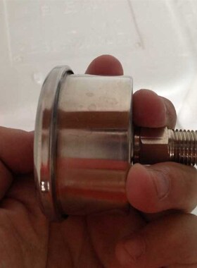 STCIF轴向耐震压力表YN-50Z油压表防震压力表0-0.6MPA螺纹1/4