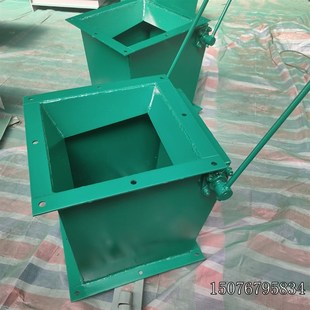 重锤翻板阀单层双层重力卸灰阀手动除尘锁气不锈钢手气动电液动双