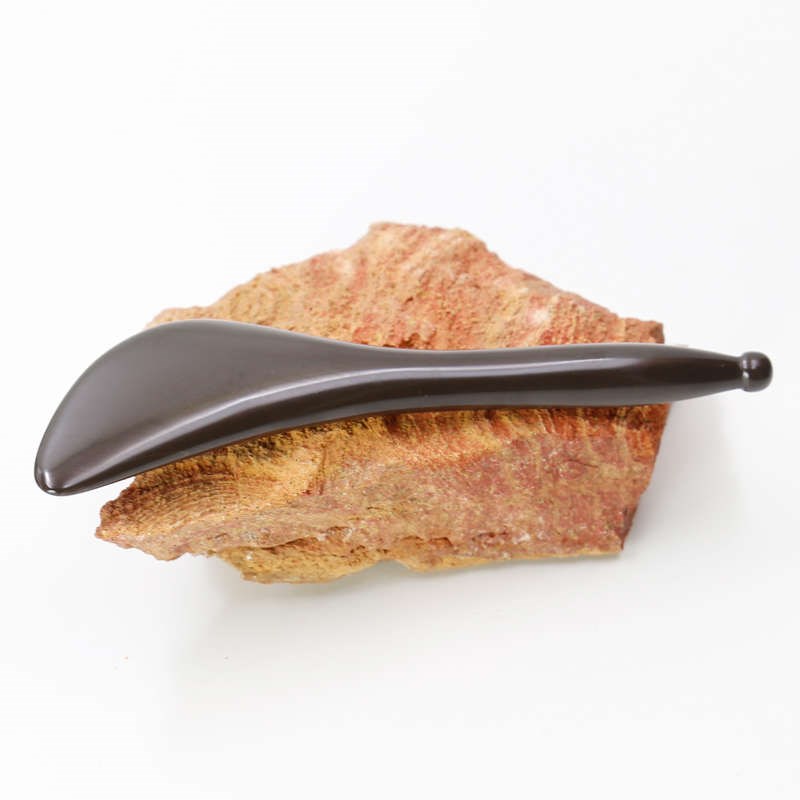 泗滨玄黄砭石眼部脸部板刮痧女士面部按摩拨筋棒美容棒刮痧棒通用