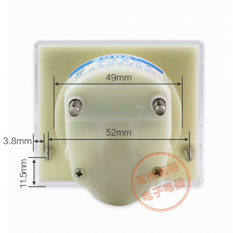 85L1机械10V型20V指针式30V交流100V电压表50V表头220V 450V 380v