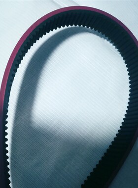 包邮BEIDI 1875 5M欧诺无纺布制袋机齿形带一体硫化加厚红色橡胶