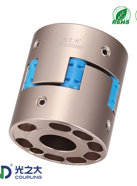 梅花联轴器GFJ大扭矩数控车床伺服马达丝杆高精密连轴器MMJN