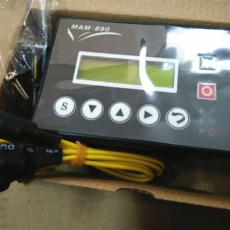 7.5KW空压机控制器MAM890B 3R 40工频空气压缩机智能显示屏互感器