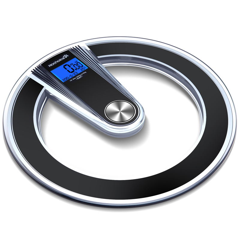 花潮/HC智能语音称重电子称体重秤人体健康秤精准家用体重计