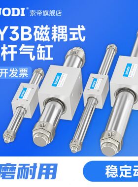 20Y3无杆气缸/0130CYC2520-0/ 2000/~ 104060/15  10偶B磁50B00