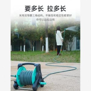 冲软管水管套装 洗车神器高压冲地面收纳洗水枪专柜正品 层架浇花水