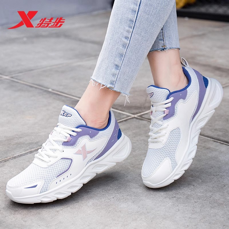 特步女鞋跑步鞋官方旗舰店正品