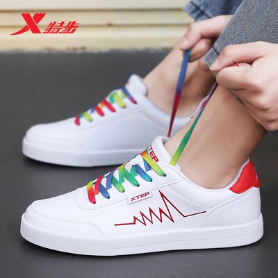 特步官方旗舰店新款板鞋空军一号