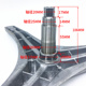 5712A 适用于白朗滚筒洗衣机三脚架内筒支架BWF