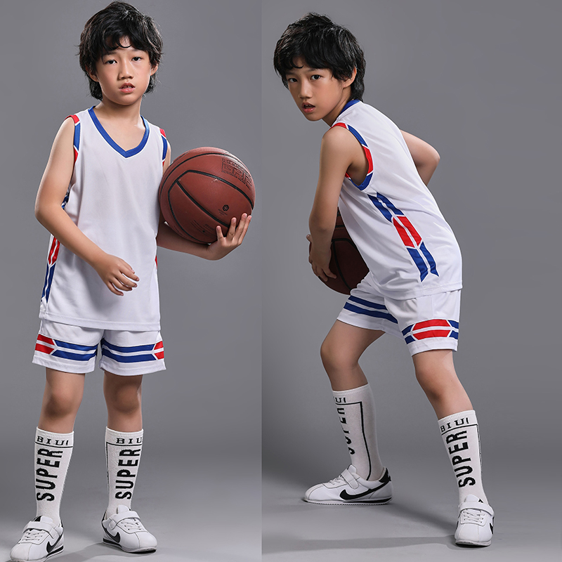儿童速干运动篮球服套装小学生球衣男童篮球服订制女比赛训练服