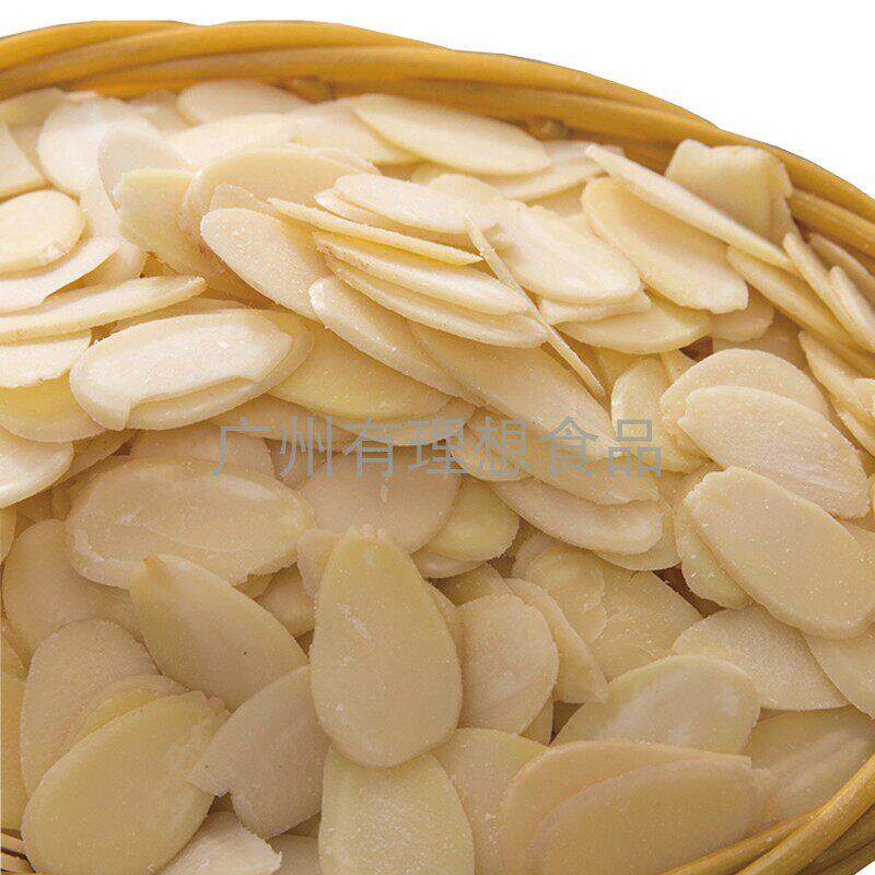 越南蓝钻金山 杏仁片1kg-2.5kg 熟杏仁片扁桃仁片烘焙巴旦木片