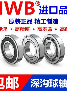 高速轴承6200 6201 6202 6203 6204 6205 6206进口-2 Z ZZ RS DU