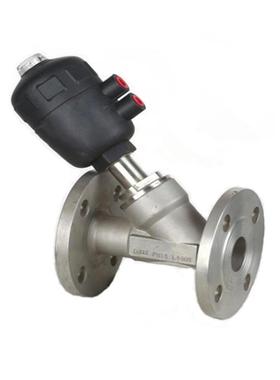 气动腰鼓阀RJZF角座阀现货DN25气动T型截止阀角座阀RJZF气控阀