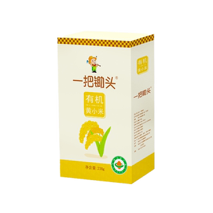 一把锄头有机黄小米杂粮217g正宗粗粮五谷有机绿豆黄豆黑豆红豆