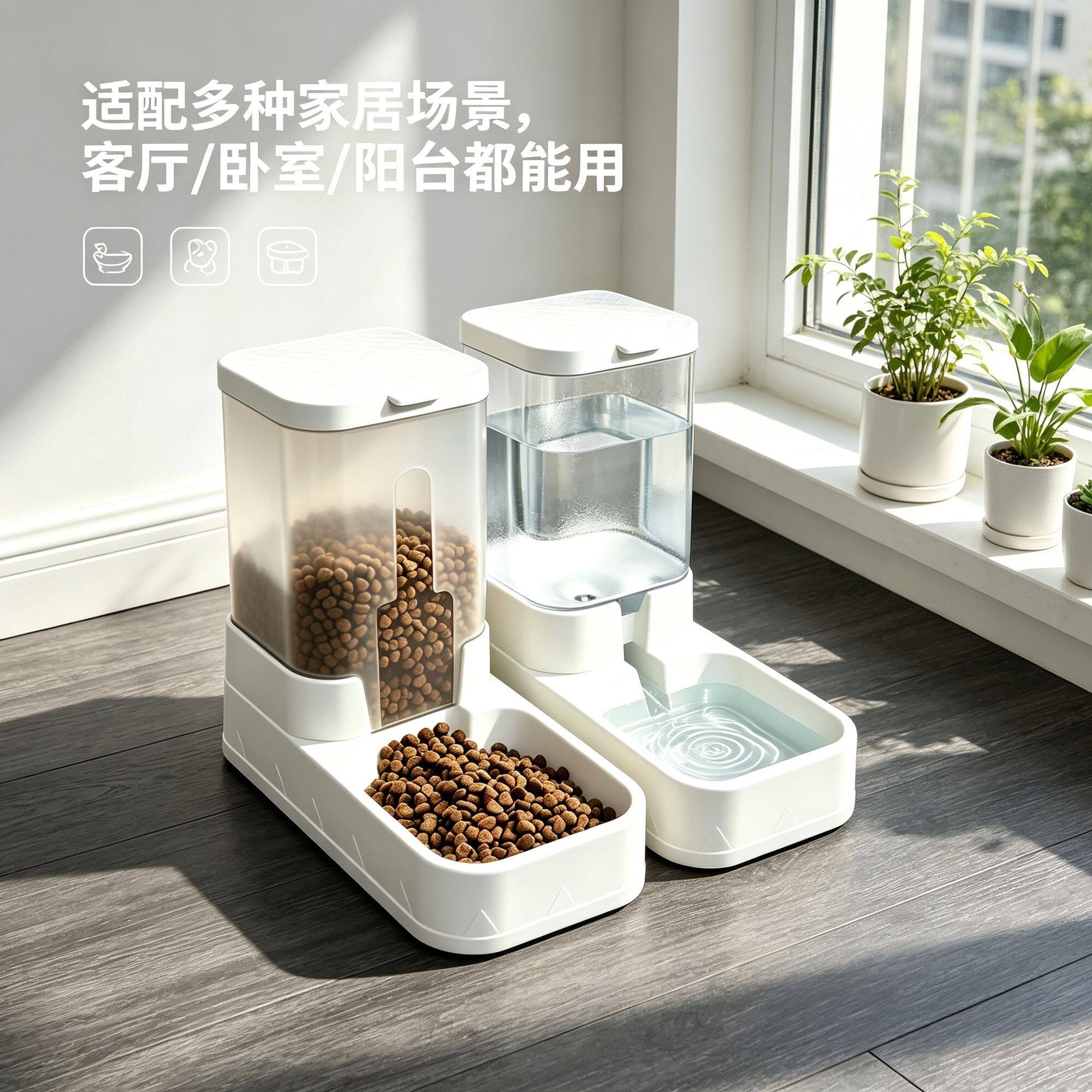 宠物自动喂食饮水器猫狗饮水机猫粮投喂猫碗狗碗宠物用品