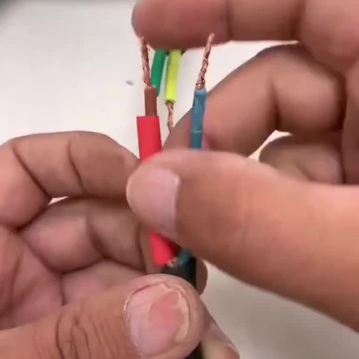 数据线电线破损修复保护套电工多彩加厚绝缘热缩管线管护套图片