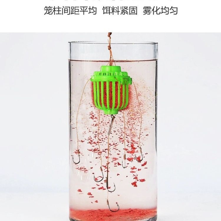 加厚水怪钓笼鲢鳙钓组鲢鳙专用钩鱼钩水雷大头胖头花篮鲢鳙全套