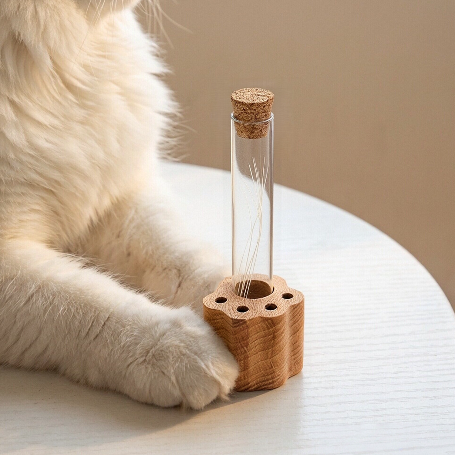 猫须小猫胡子毛发收集瓶猫胡须收纳盒宠物毛发纪念猫咪胡须收纳瓶