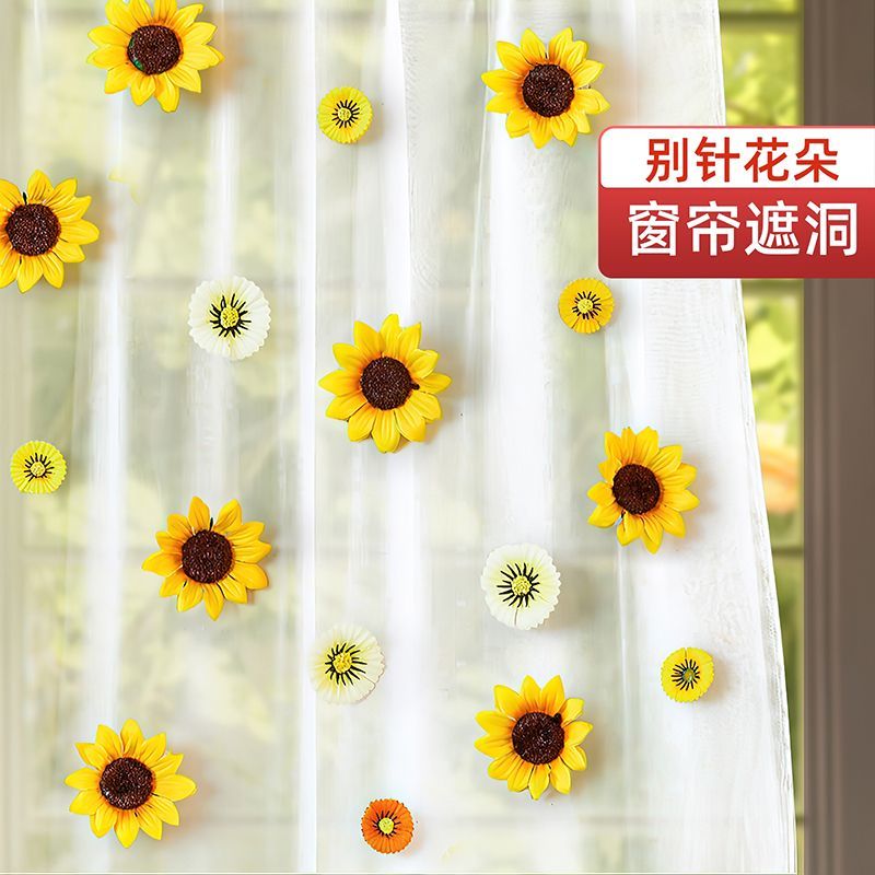 3d立体仿真花朵蝴蝶墙贴