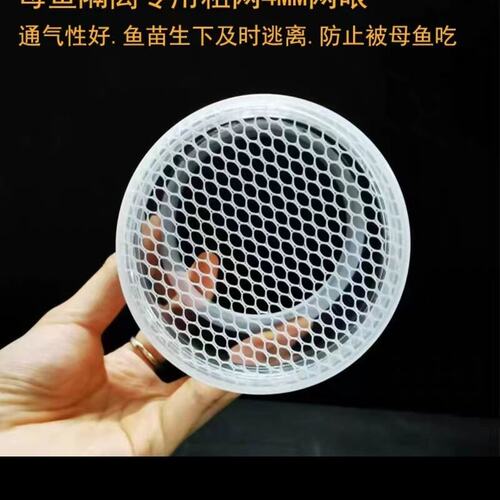 孔雀鱼新款隔离悬浮幼鱼产房鱼苗悬浮式漂浮孵化悬浮隔离盒孵化盒