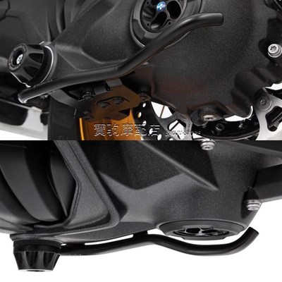 适用BMW水鸟 R1300GS 拉力 改装后传动轴防Q撞杆后轴盖防摔保护杠
