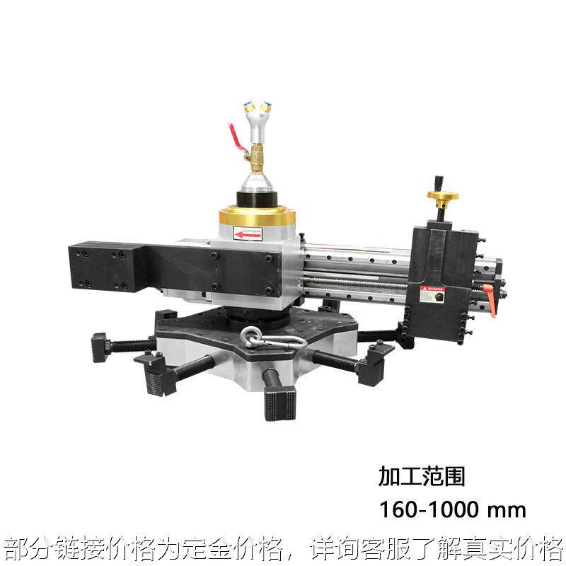 法兰端面加工机水纹线凹凸槽密封面挖槽八角槽修复阀门法兰车床