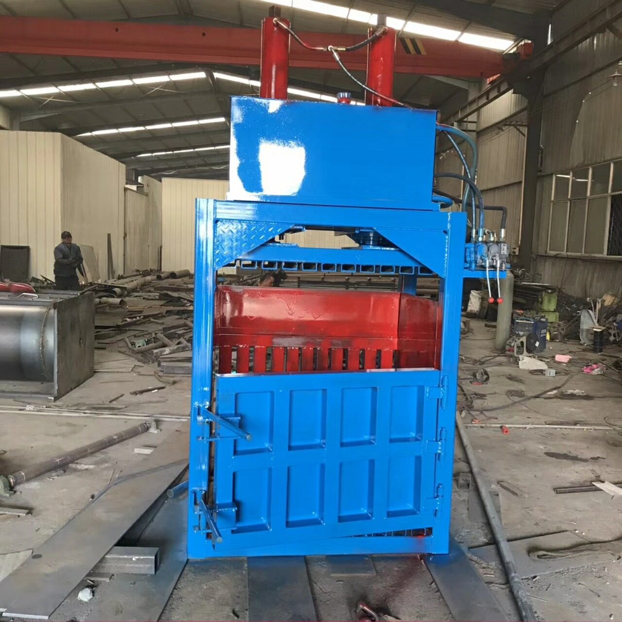 厂家直销大型100-200吨金属打包机小型10-100吨 塑料液压打包机
