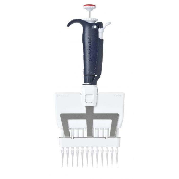 【法国Gilson】P12x300L十二道手动移液器20-300μL/FA10016